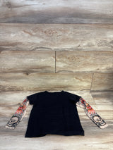 Kids Tales Tattoo Sleeve Shirt Black sz 4/5T
