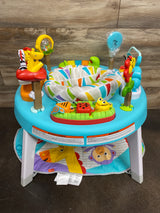 NEW Fisher Price 3-in-1 Sit-to-Stand Activity Center In Jazzy Jungle