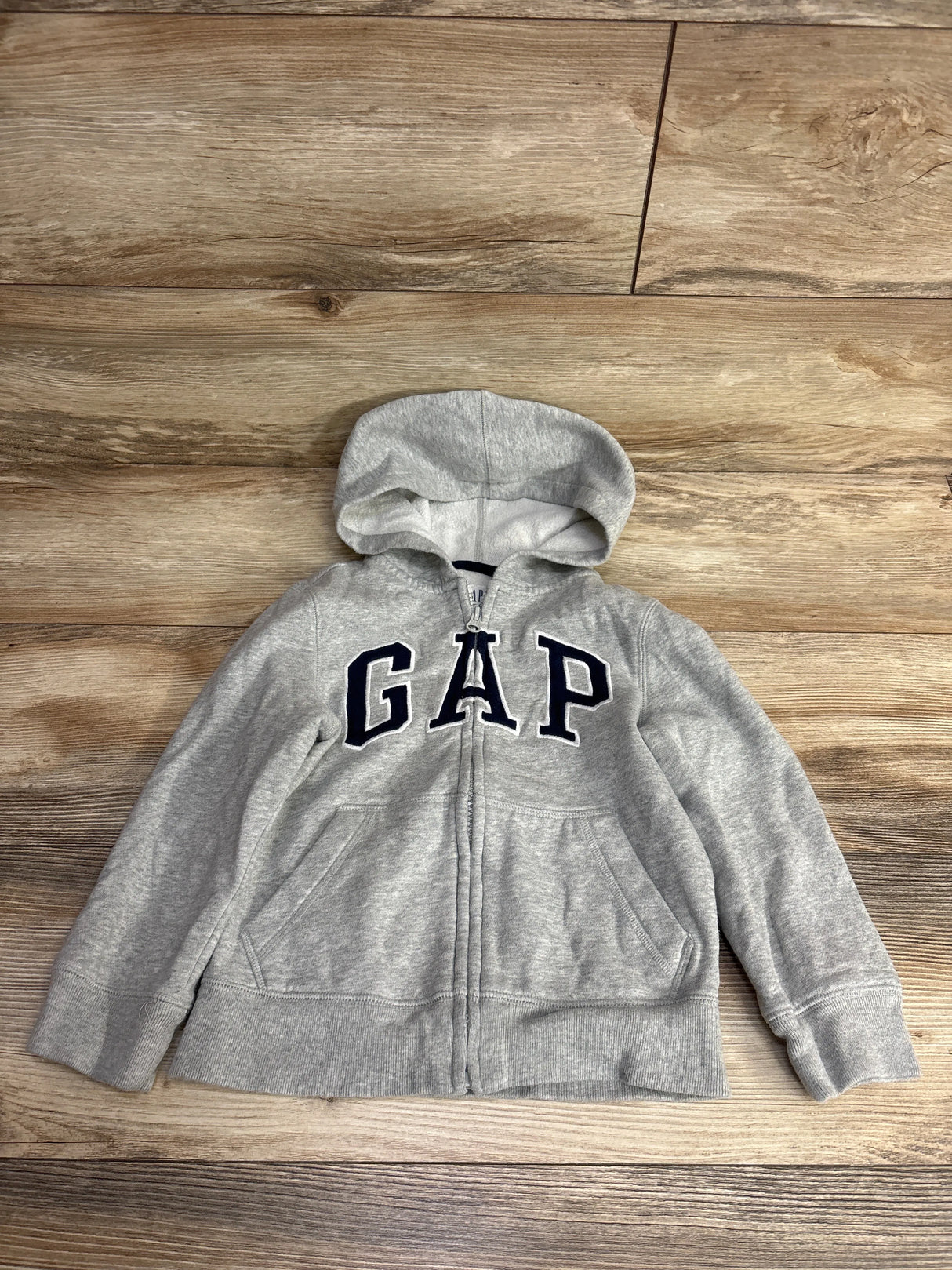 Gap Kids Full Zip Jacket Grey sz 4-5T
