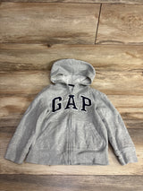 Gap Kids Full Zip Jacket Grey sz 4-5T