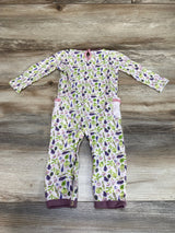 Burt's Bees Baby Vegetables Coverall Pink sz 6-9m