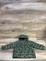 Baby Gap x Disney Mickey Mouse Puffer Jacket Green sz 3T