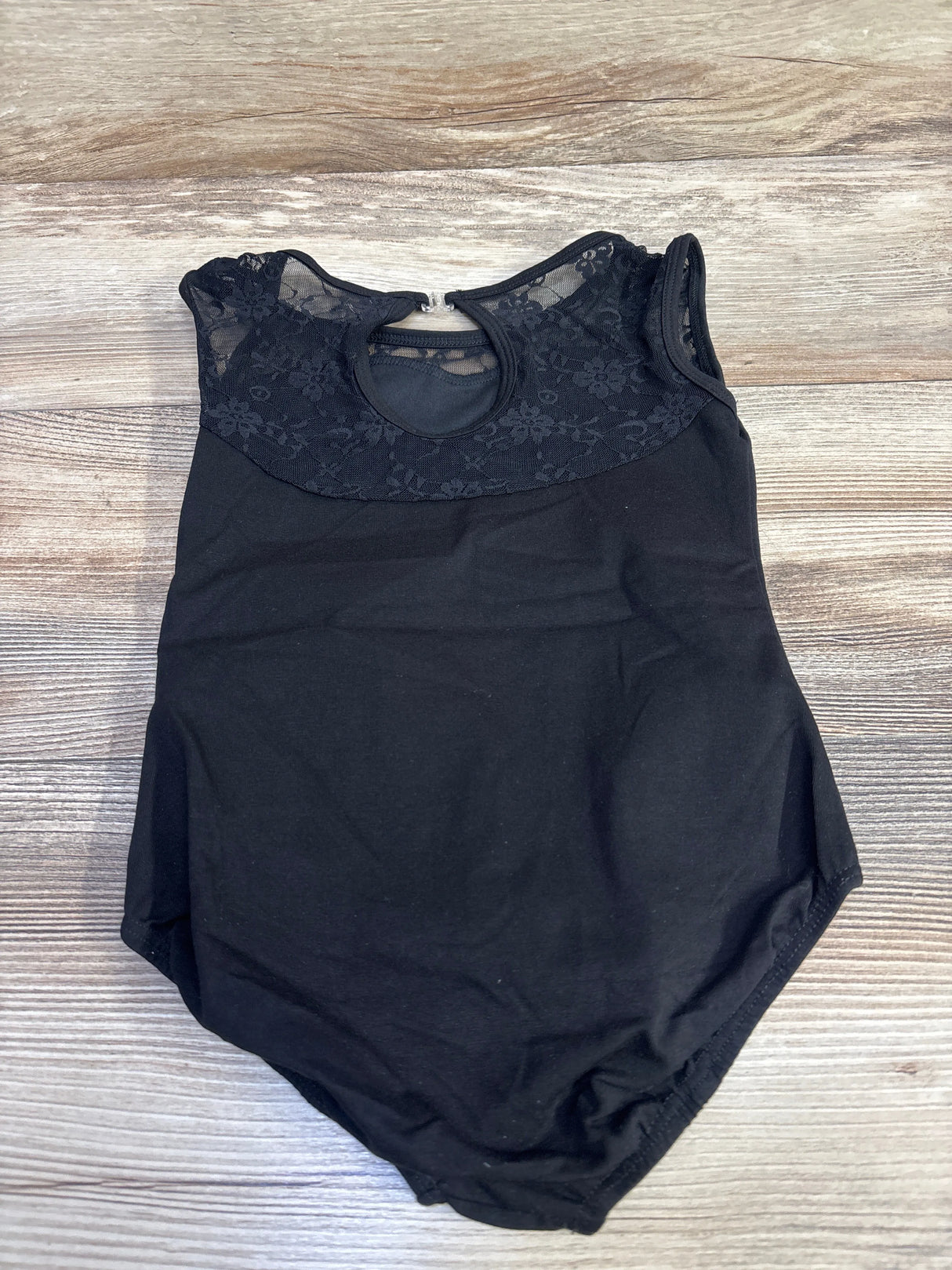 Lace Leotard Black sz 5T - Me n Mommy To Be