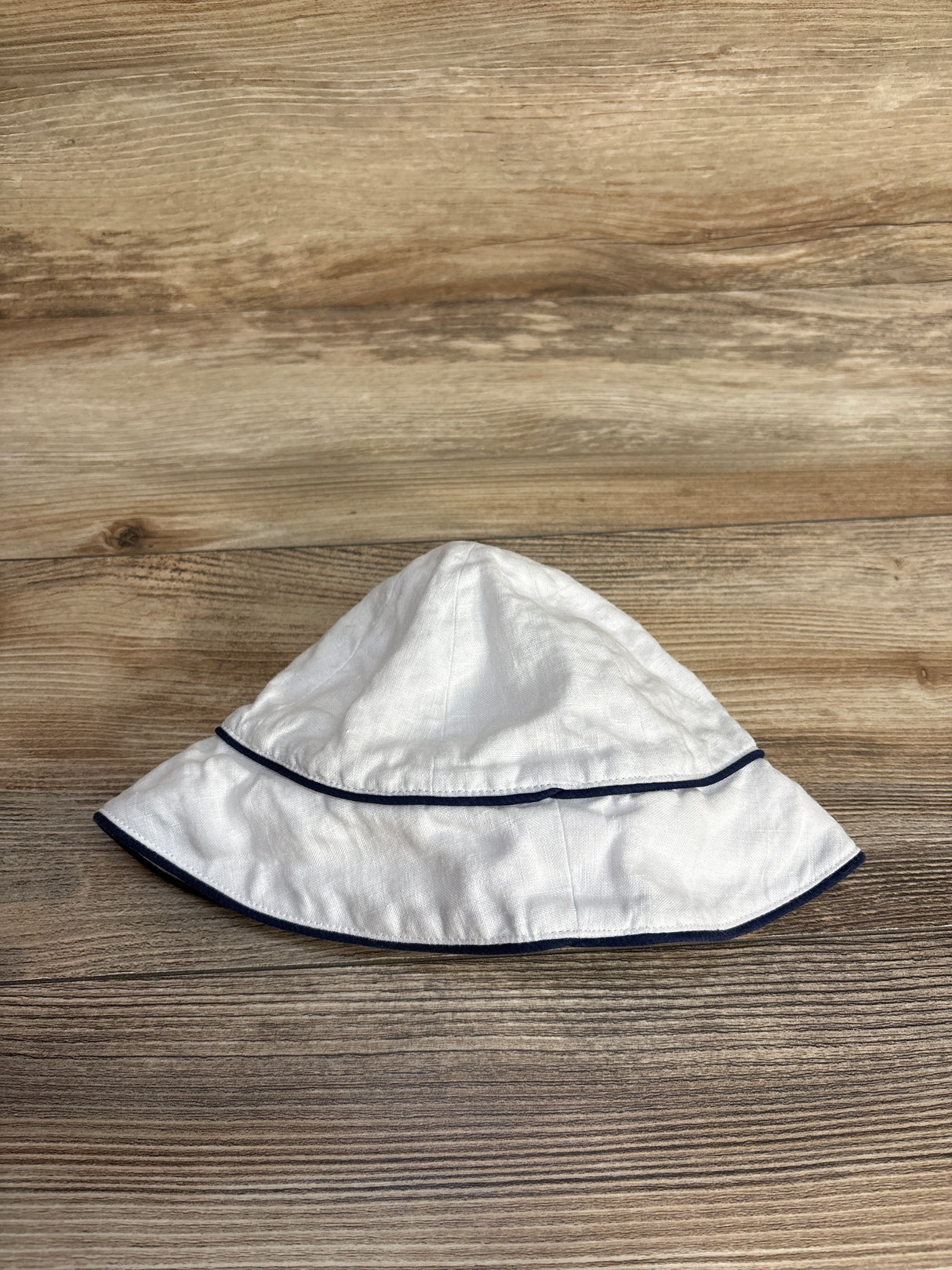 Janie & Jack Anchor Bucket Hat White sz 6-12m