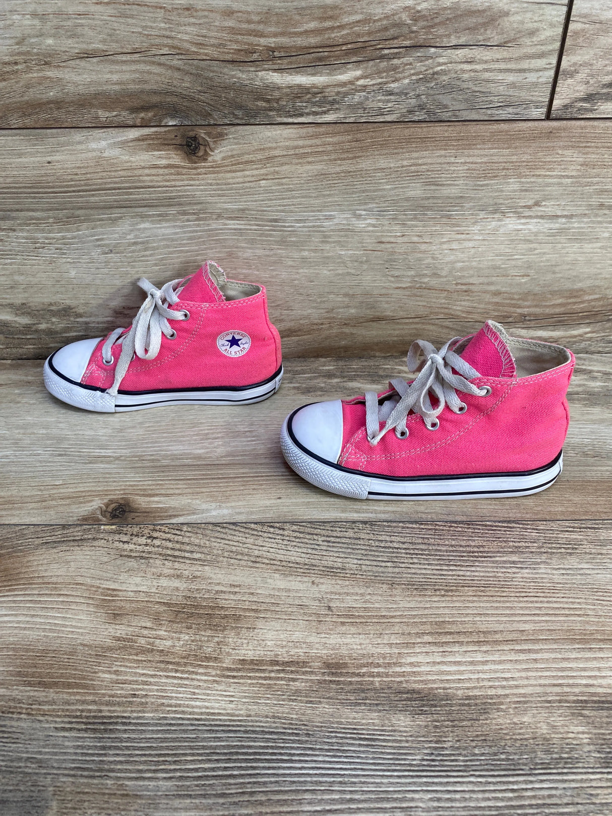 Converse Chuck Taylor All Star High Top Sneakers Hot Pink Sz 9c