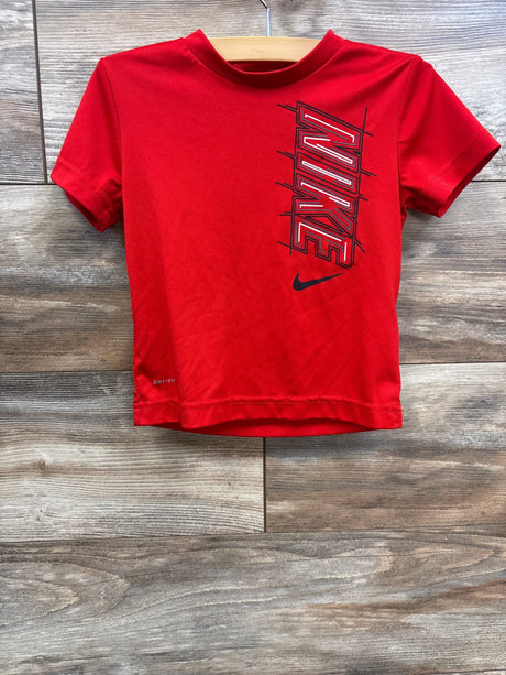 Nike Dri-Fit Logo Shirt Red sz 3T - Me n Mommy To Be