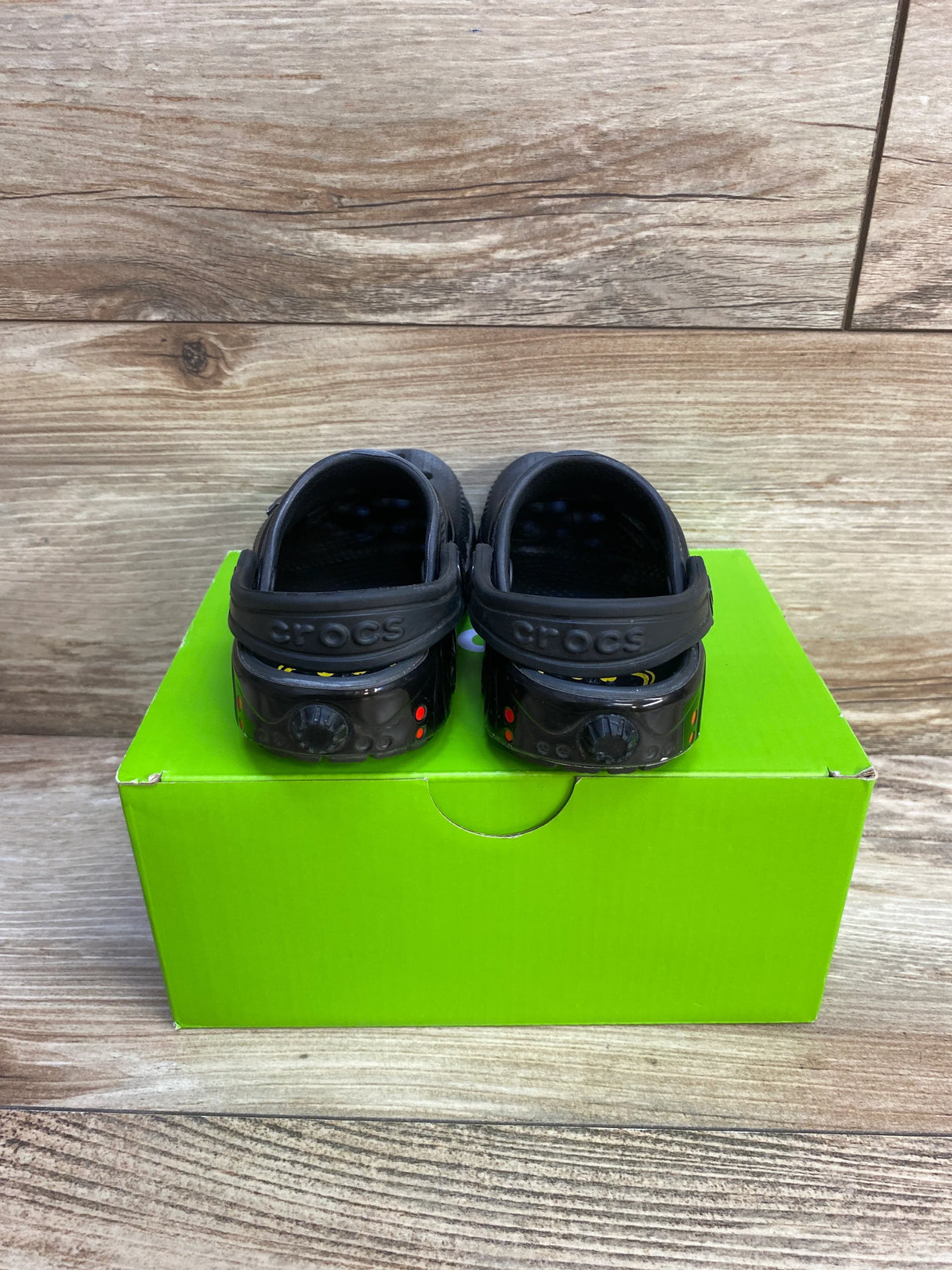 Crocs Classic Clogs Batmobile, Black sz 7c