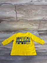 NWOT Tommy Hilfiger Logo Shirt Yellow sz 12m