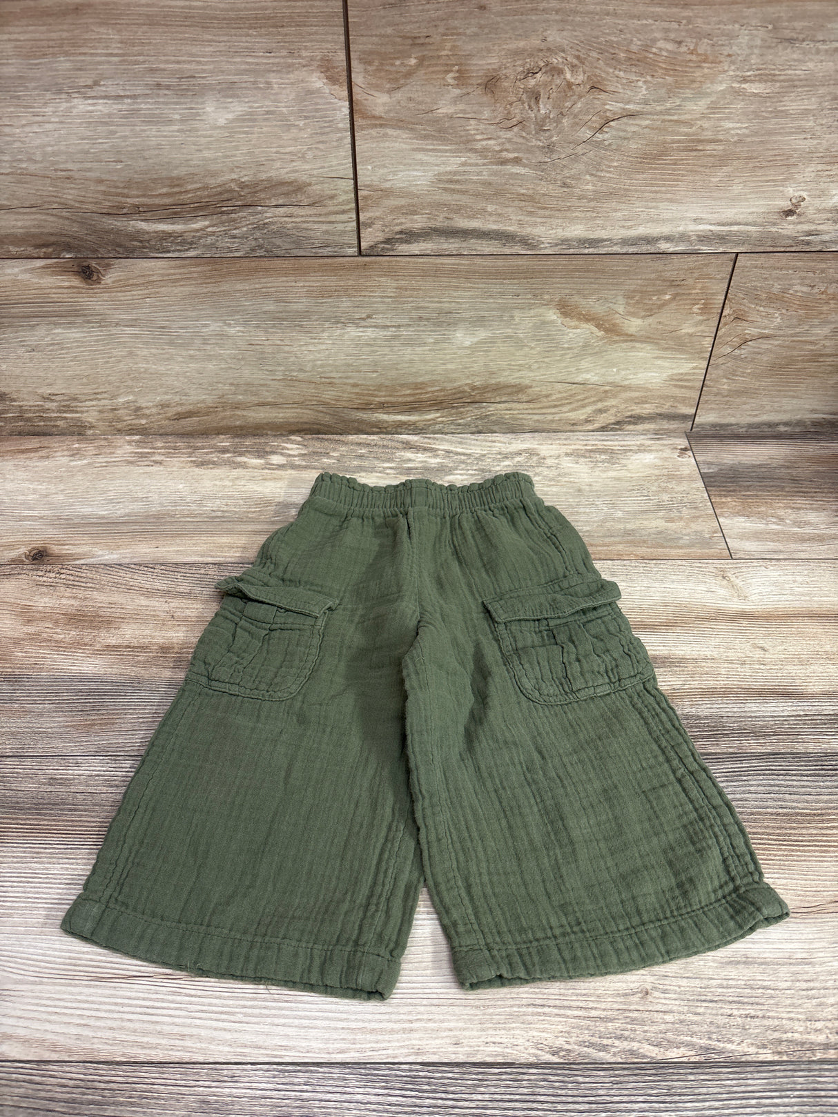 Old Navy Gauze Wide-Leg Pants Green sz 2T