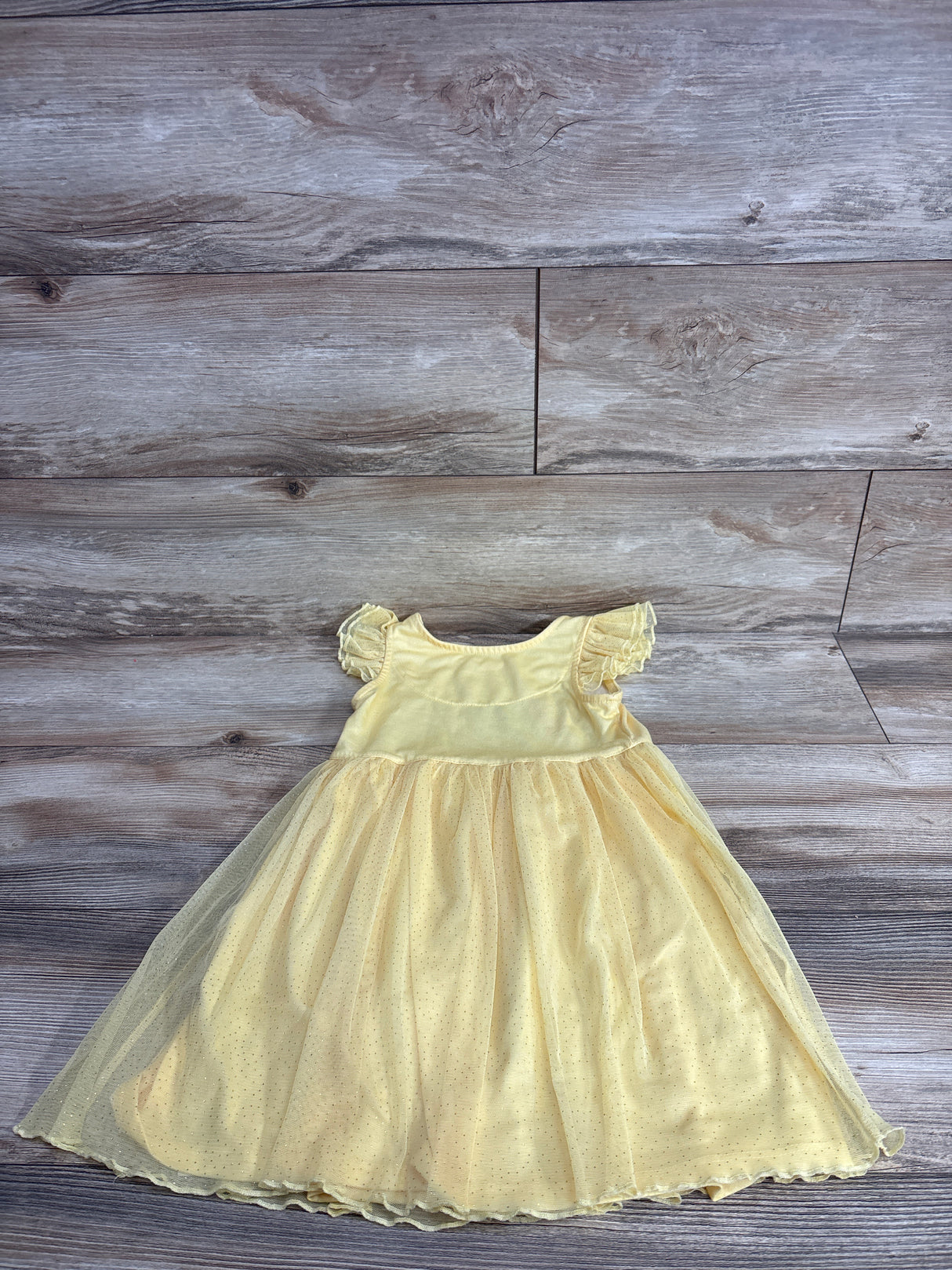 Disney Princess Night Gown Yellow sz 4T