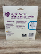 NEW Parent's Choice Muslin Cotton Car Seat Cover