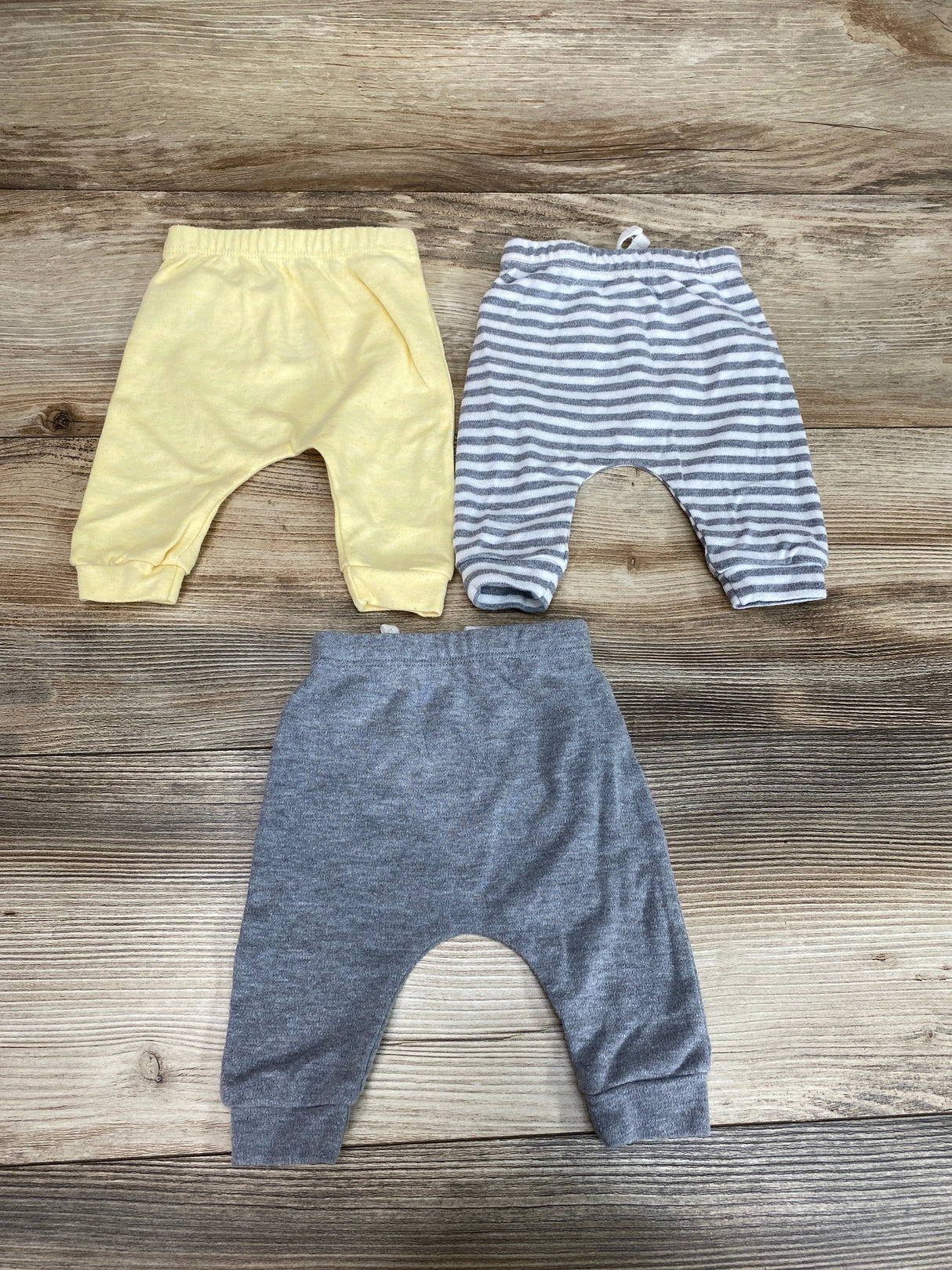 Disney Baby 3pk Winnie The Pooh Pants Grey/Yellow sz Newborn