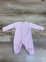 Hudson Baby Snap Sleeper Pink sz Preemie