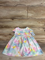 NEW Cat & Jack Tie-Dye Dress White sz 3T