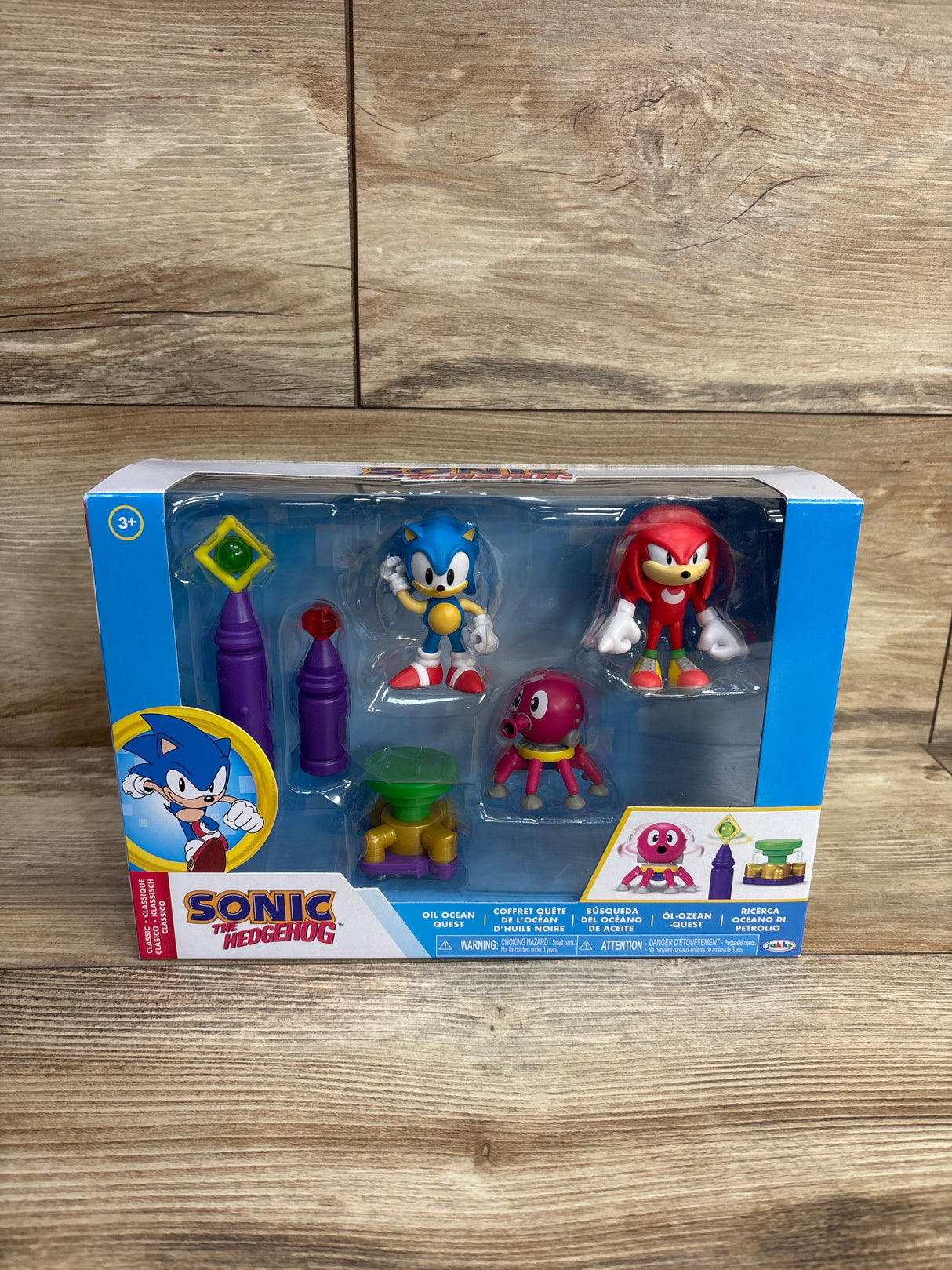 NEW Sonic The Hedgehog Oil Ocean Quest 2.5" Diorama Playset