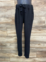 Isabel Maternity Drawstring Joggers Black sz Medium - Me n Mommy To Be