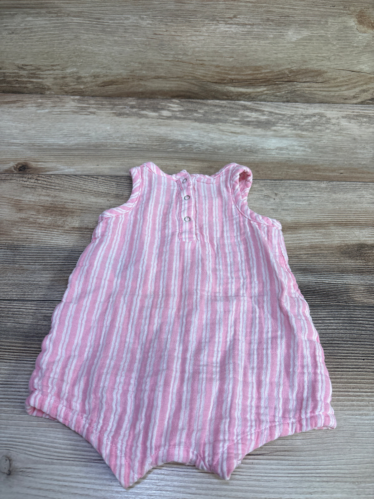 Old Navy Gauze Tank Romper Pink sz 3-6m