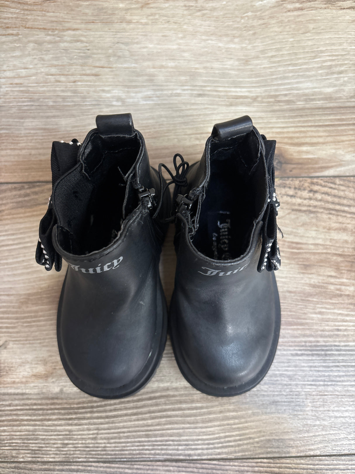 NWOT Juicy Couture Lil Arcadia Ankle Boots Black sz 5c