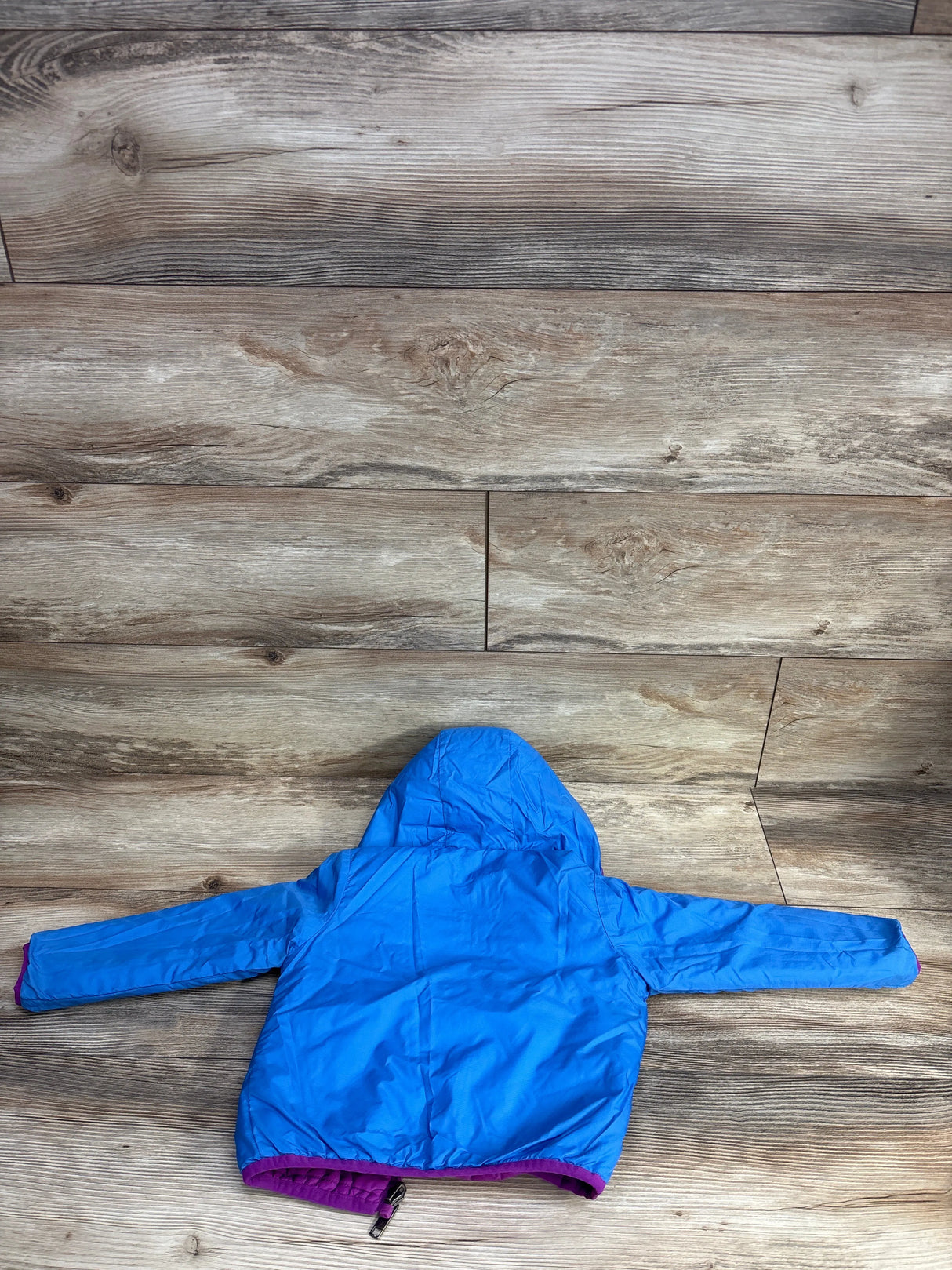 The North Face Eclipse Reversible Insulated Jacket Purple/Blue sz 2T