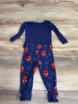 Marvel 2pc Spiderman Pajama Set Navy sz 18m