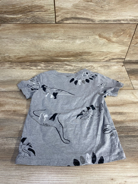 Cat & Jack Dinosaur Shirt Grey sz 3T - Me n Mommy To Be
