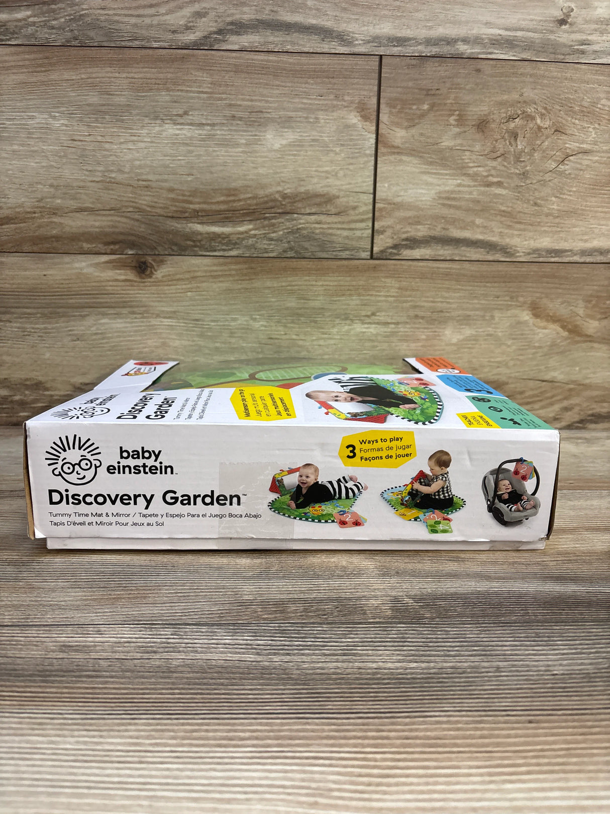NEW Baby Einstein Discovery Garden Tummy Time Mat