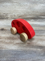 Hape Wooden Mini Van Red