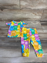 Peeps 2pc Pajama Set Yellow sz 12m