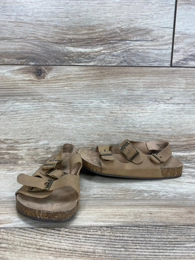 Old Navy Cork Bed Double Buckle Sandals Tan sz 11c - Me 'n Mommy To Be