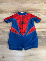 Disney Store 1pc Spider-Man Rashguard Swimsuit Red sz 2T