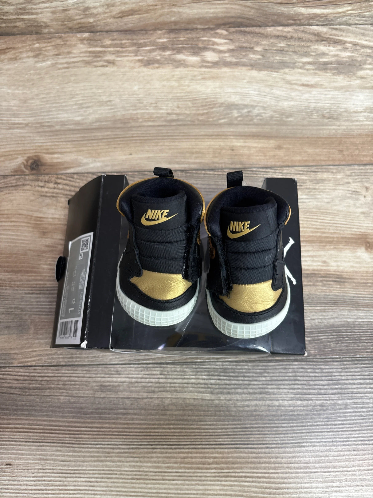 Air Jordan 1 Retro High OG CB 'Black Gold' sz 1c