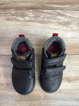 Cat & Jack Double Velcro Haider Boots Black sz 7c