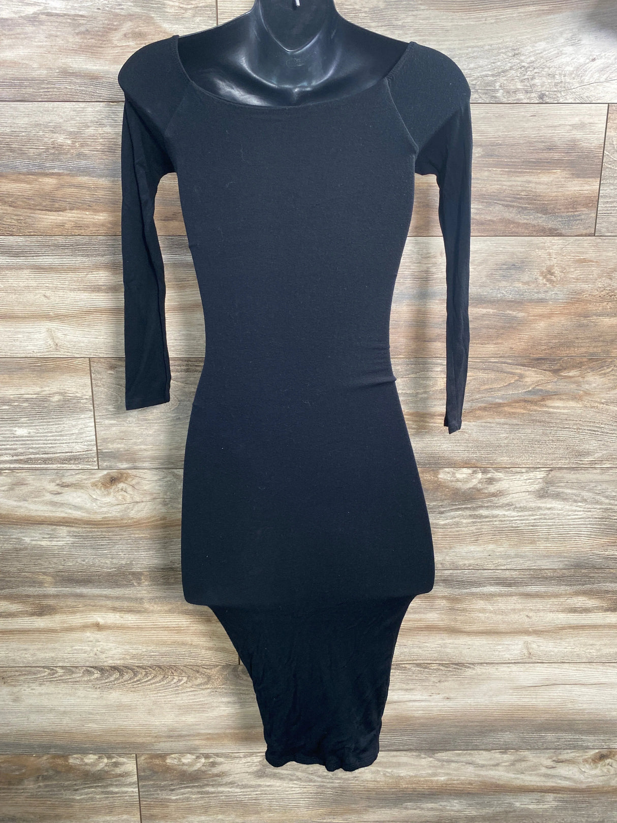 Baby Mama Naked Wardrobe Bodycon Dress Black sz XS