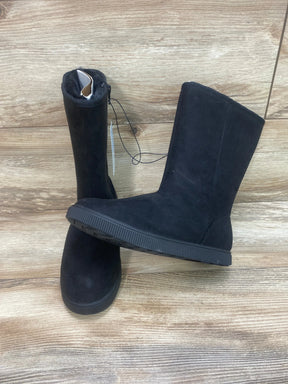 NEW Cat & Jack Natalia Tall Shearling Style Boots Black Sz 5Y - Me n Mommy To Be
