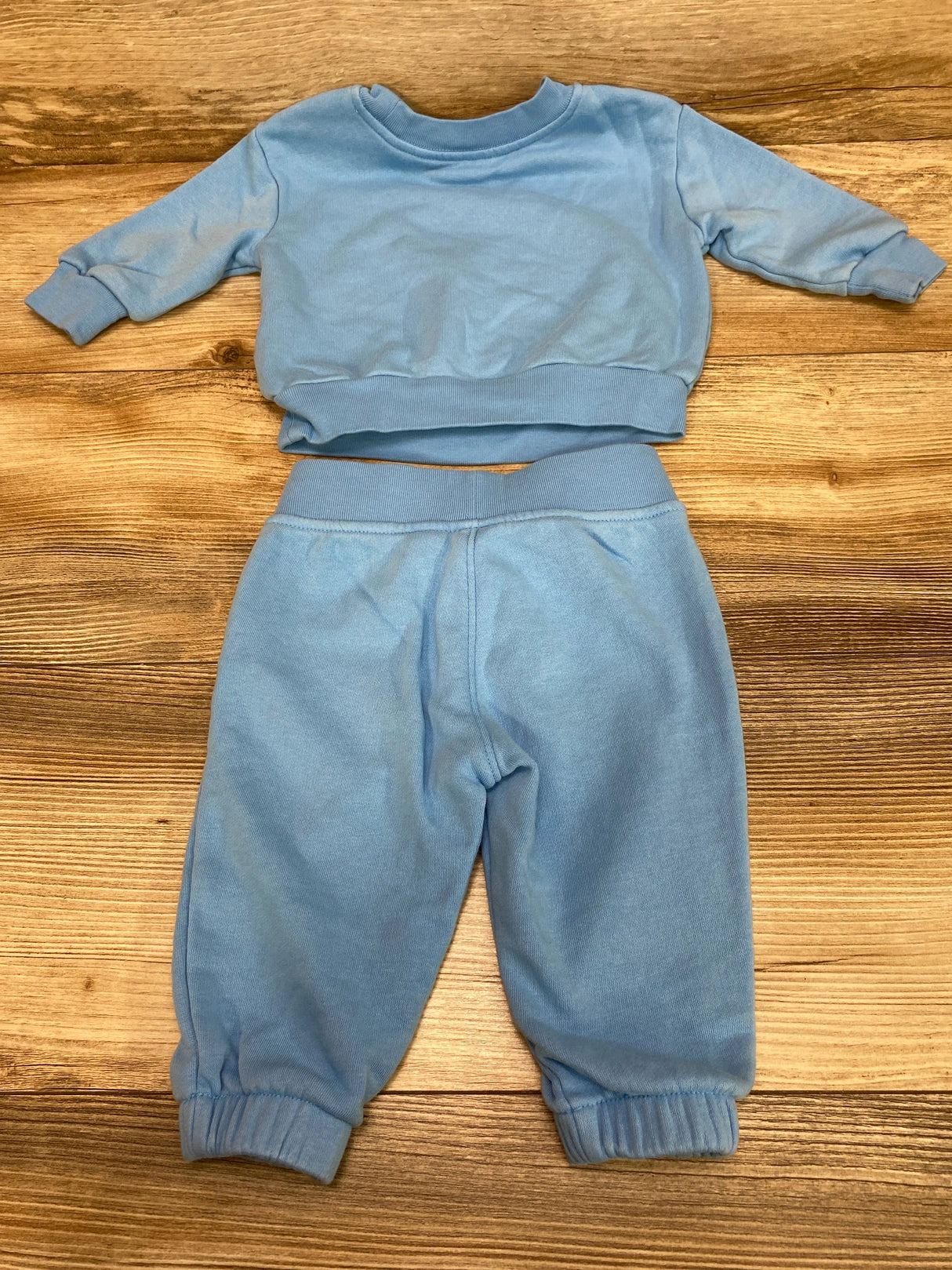 Baby Gap 2pc Sweatshirt & Joggers Blue sz 3-6m