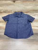 Volcom Blue Chambray Button Up Shirt sz 3T