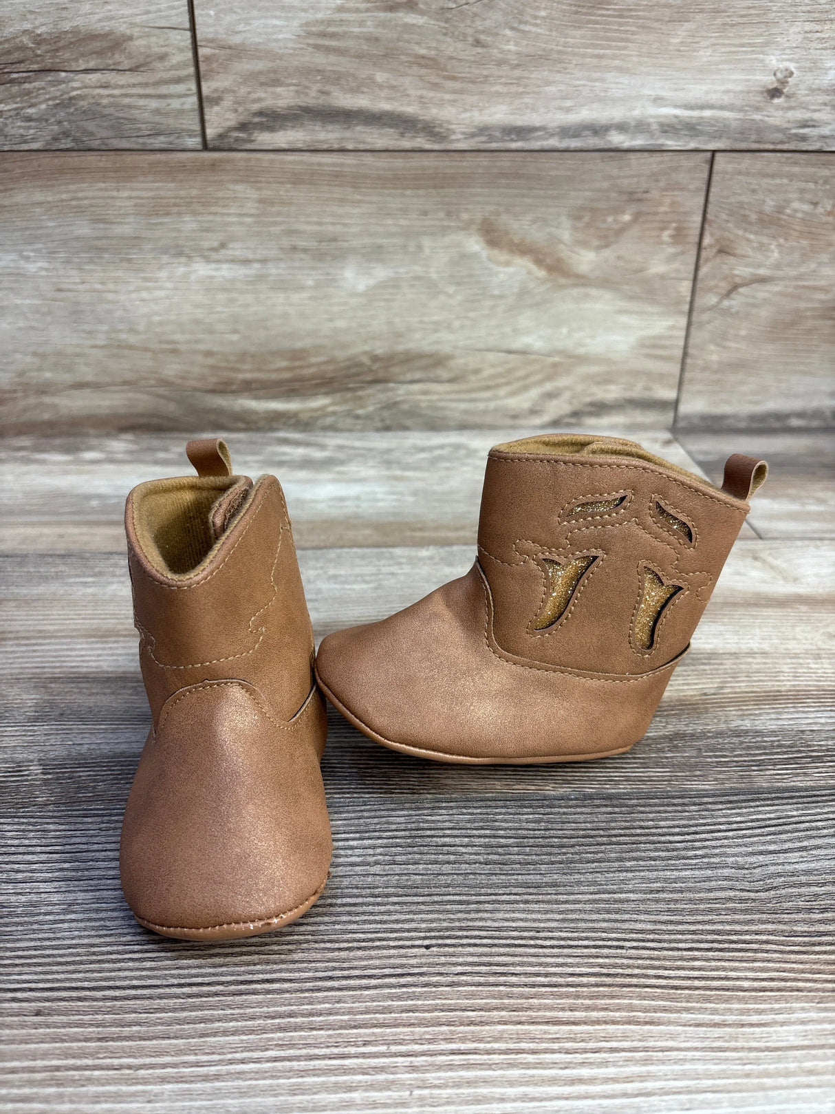 Vince Camuto Soft-Sole Western Cowboy Booties sz 3c