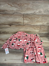 NEW Just One You 2pc Christmas Coat Style Pajama Set Pink sz 3T