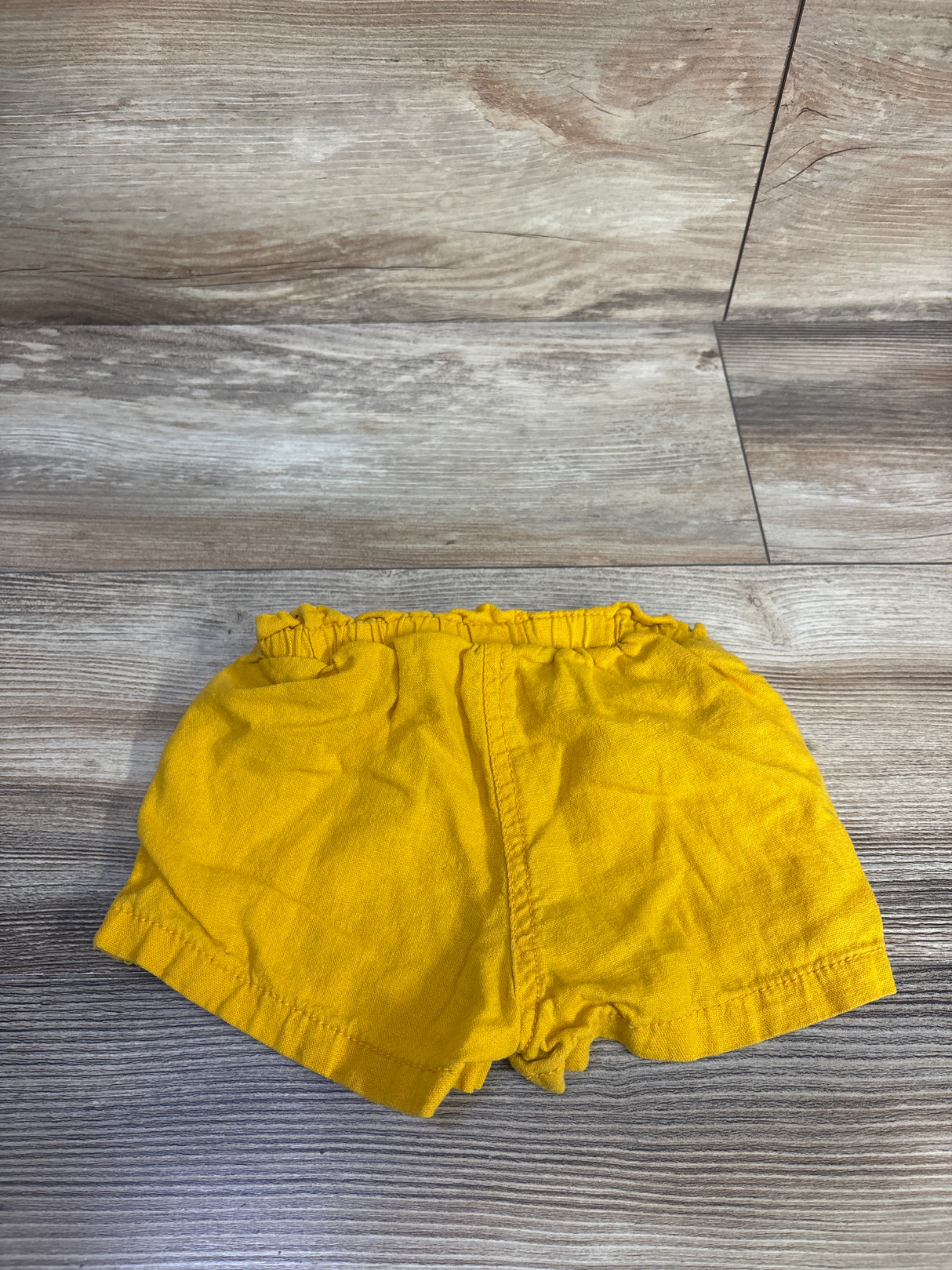 Old Navy Linen-Blend Shorts Yellow sz 18-24m