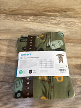 NEW Carter's Fleece Footie Sleeper Green sz 3T