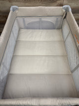 TinyGlow 3-in-1 Pack & Play/Baby Bassinet/Bedside Sleeper Beige