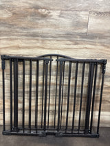 Toddleroo by North States Deluxe Décor Gate Black 38-72''