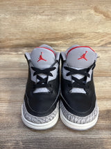 Air Jordan 3 Retro OG TD 'Black Cement' Sneakers sz 10c