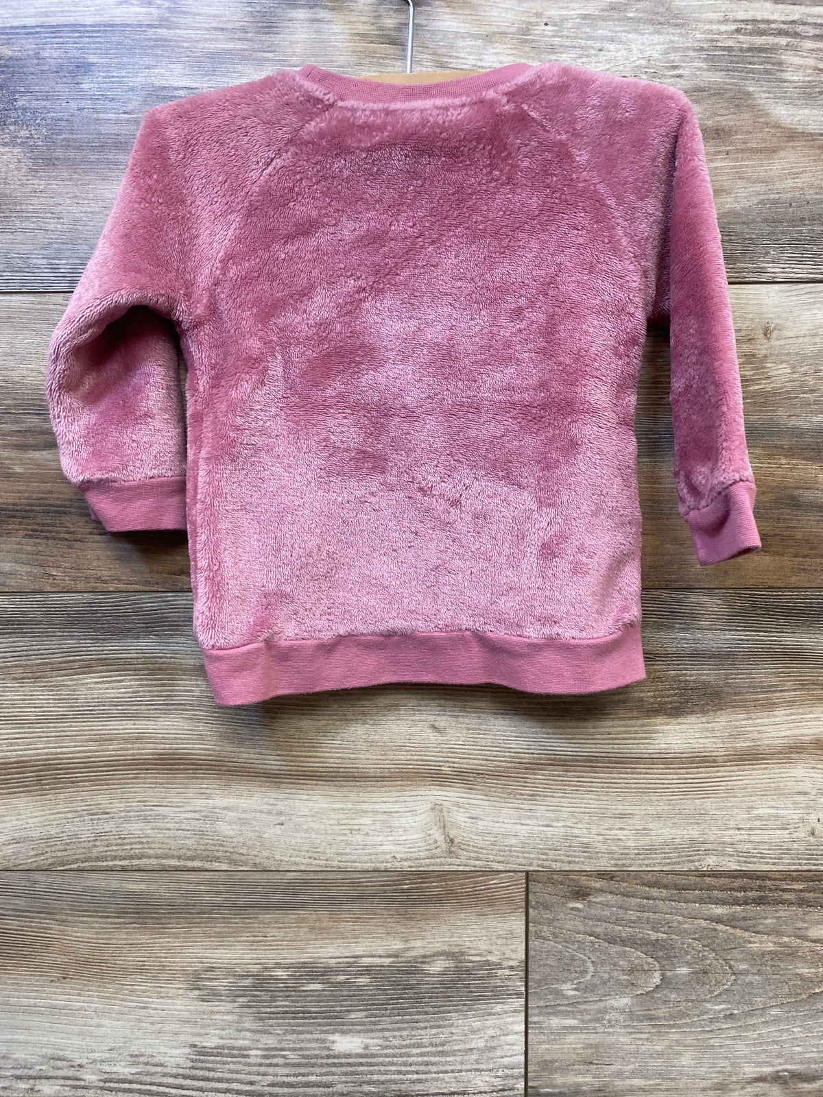Disney Baby Minnie Mouse Plush Sweatshirt Pink sz 24m