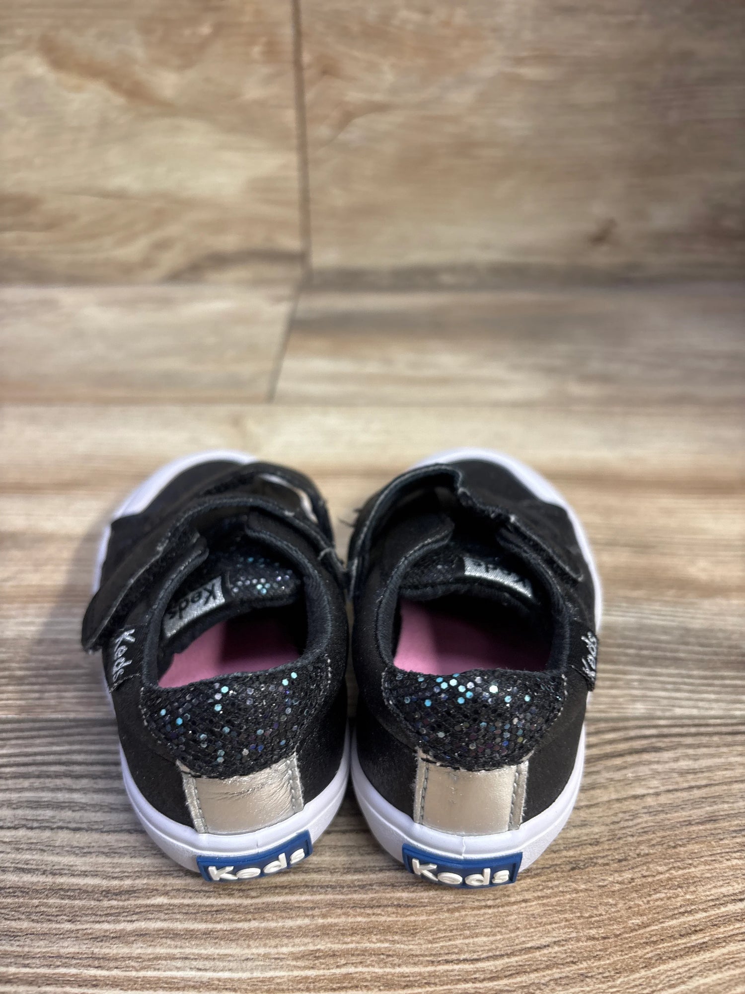Keds Courtney Hook & Loop Sneakers Black sz 6c