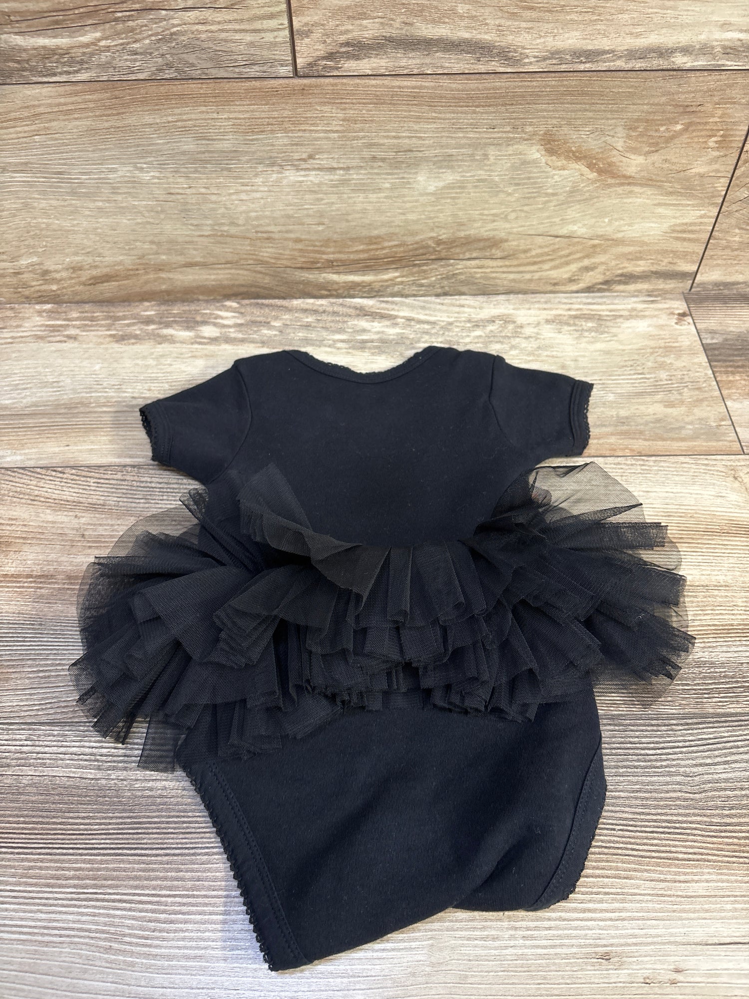 Creative Knitwear Golden Knights Tutu Bodysuit Black sz 3-6m