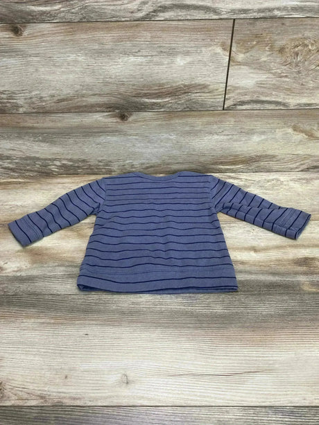 Old Navy Striped Sweatshirt Grey sz 18-24m - Me n Mommy To Be