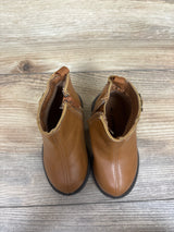 Carter's Heart Buckle Ankle Boots Brown sz 4c