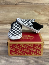 Vans Slip On V Crib Shoes Checkerboard sz 3c
