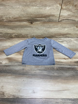 NFL Team Raiders Shirt Grey sz 12m